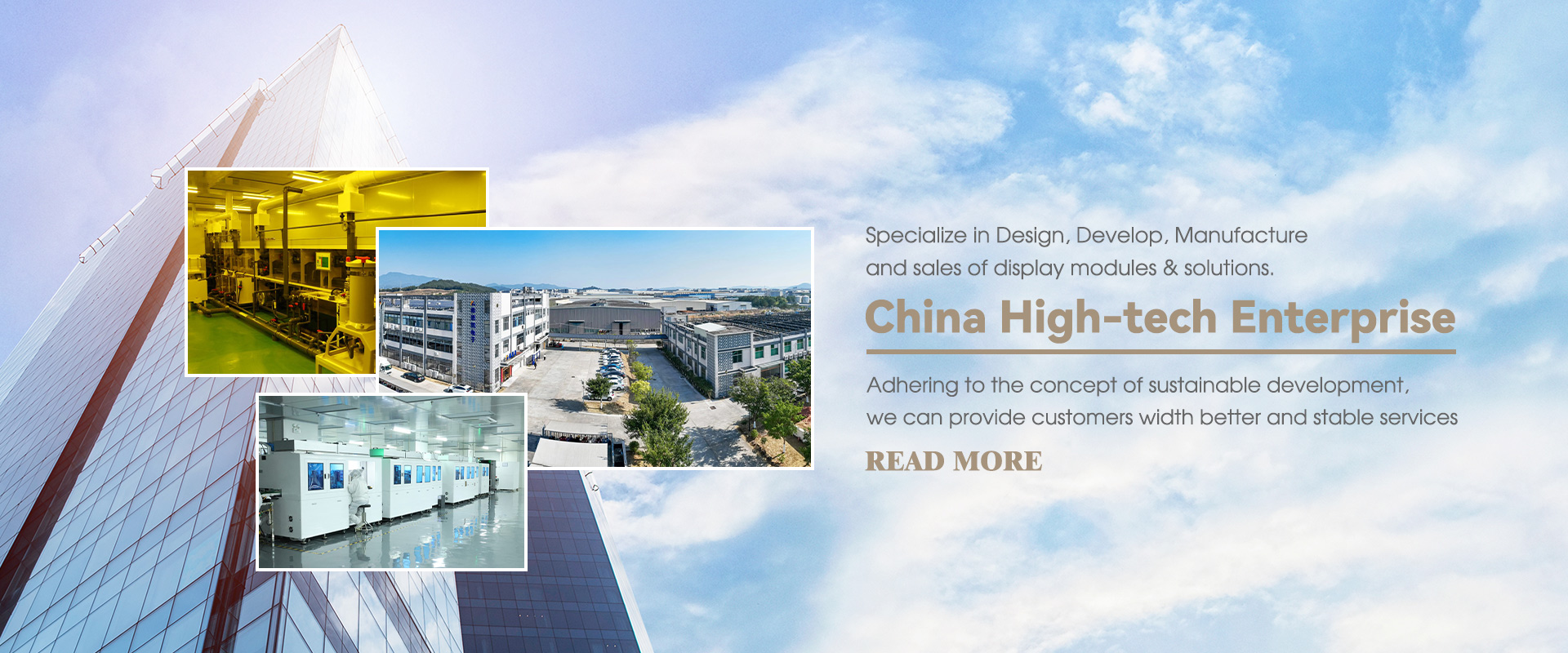 Čínský dodavatel TFT displejů