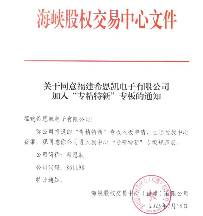 CNK Electronics úspěšně zakotvila ve zvláštní radě 